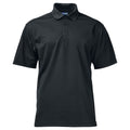 Black - Front - Projob Mens Pique Polo Shirt