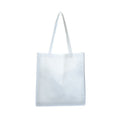 White - Front - United Bag Store Gusseted Tote Bag