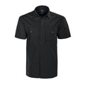 Black - Front - Projob Mens Short-Sleeved Formal Shirt