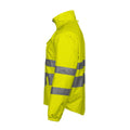 Yellow-Navy - Lifestyle - Projob Mens Hi-Vis Reversible Jacket