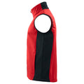 Red - Lifestyle - Projob Mens Softshell Body Warmer