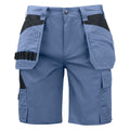 Sky Blue - Front - Projob Mens Work Shorts