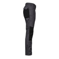 Grey - Side - Projob Womens-Ladies Stretch Cargo Trousers