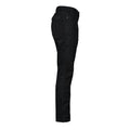 Black - Side - Projob Womens-Ladies Stretch Cargo Trousers