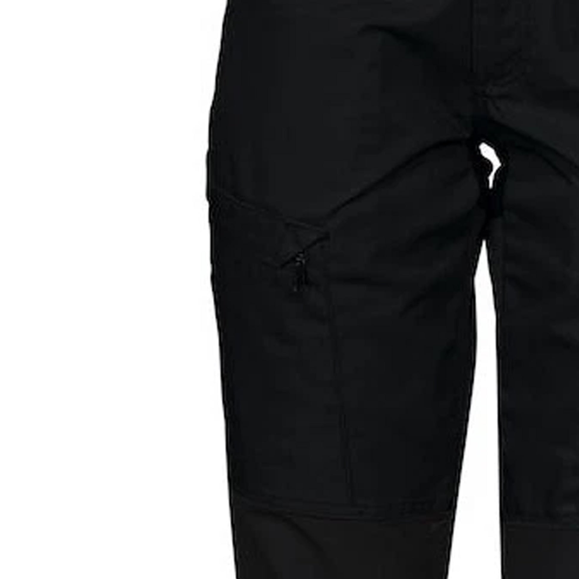 Black - Pack Shot - Projob Womens-Ladies Stretch Cargo Trousers