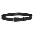 Black - Front - Projob Unisex Adult Leather Waist Belt