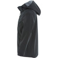 Black - Side - Clique Childrens-Kids Basic Soft Shell Jacket