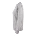 Grey Melange - Lifestyle - Clique Womens-Ladies Premium Round Neck Sweatshirt