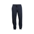 Dark Navy - Front - Clique Unisex Adult Basic Jogging Bottoms