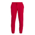 Red - Front - Clique Unisex Adult Basic Jogging Bottoms