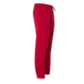 Red - Side - Clique Unisex Adult Basic Jogging Bottoms