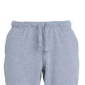 Grey Melange - Pack Shot - Clique Unisex Adult Basic Jogging Bottoms