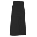 Black - Front - Cottover Unisex Adult Apron