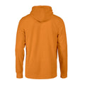 Orange - Back - The Printers Choice Mens Switch Fleece Hoodie