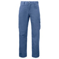 Sky Blue - Front - Projob Mens Plain Cargo Trousers