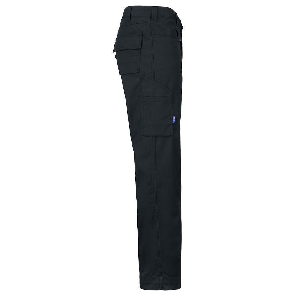 Black - Lifestyle - Projob Mens Plain Cargo Trousers