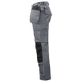 Grey - Lifestyle - Projob Mens Cargo Trousers