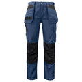 Navy - Front - Projob Mens Cargo Trousers