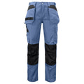 Sky Blue - Front - Projob Mens Cargo Trousers