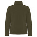 Fog Green - Back - Clique Womens-Ladies Padded Soft Shell Jacket