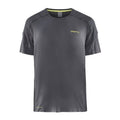 Granite - Front - Craft Mens Pro Charge Tech Short-Sleeved T-Shirt