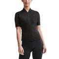 Black - Side - Craft Womens-Ladies Essence Cycling Jersey