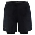 Black - Front - Craft Mens ADV Charge Stretch 2 in 1 Shorts
