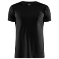 Black - Front - Craft Mens Essential Core Dry Short-Sleeved T-Shirt