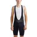Black - Side - Craft Mens Core Endur Cycling Bib Shorts