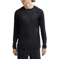 Black - Side - Craft Mens ADV Essence Long-Sleeved T-Shirt