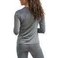 Dark Grey Melange - Side - Craft Womens-Ladies ADV Essence Long-Sleeved T-Shirt