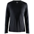 Black - Front - Craft Womens-Ladies ADV Essence Long-Sleeved T-Shirt
