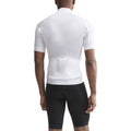White - Back - Craft Mens Essence Cycling Jersey