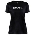 Black - Front - Craft Womens-Ladies Core Unify Logo T-Shirt