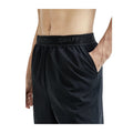 Black - Side - Craft Mens Core Essence Relaxed Fit Shorts