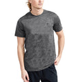 Black - Side - Craft Mens ADV Charge Melange Short-Sleeved T-Shirt