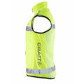 Neon Yellow - Lifestyle - Craft Unisex Adult Running Hi-Vis Vest