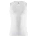 White - Front - Craft Mens Pro Sleeveless Base Layer Top