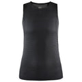Black - Front - Craft Womens-Ladies Pro Dry Sleeveless Base Layer Top