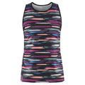 Multicoloured - Front - Craft Womens-Ladies CTM Distance Painted Effect Mesh Tank Top
