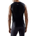 Black - Side - Craft Mens Mesh Lightweight Vest Top