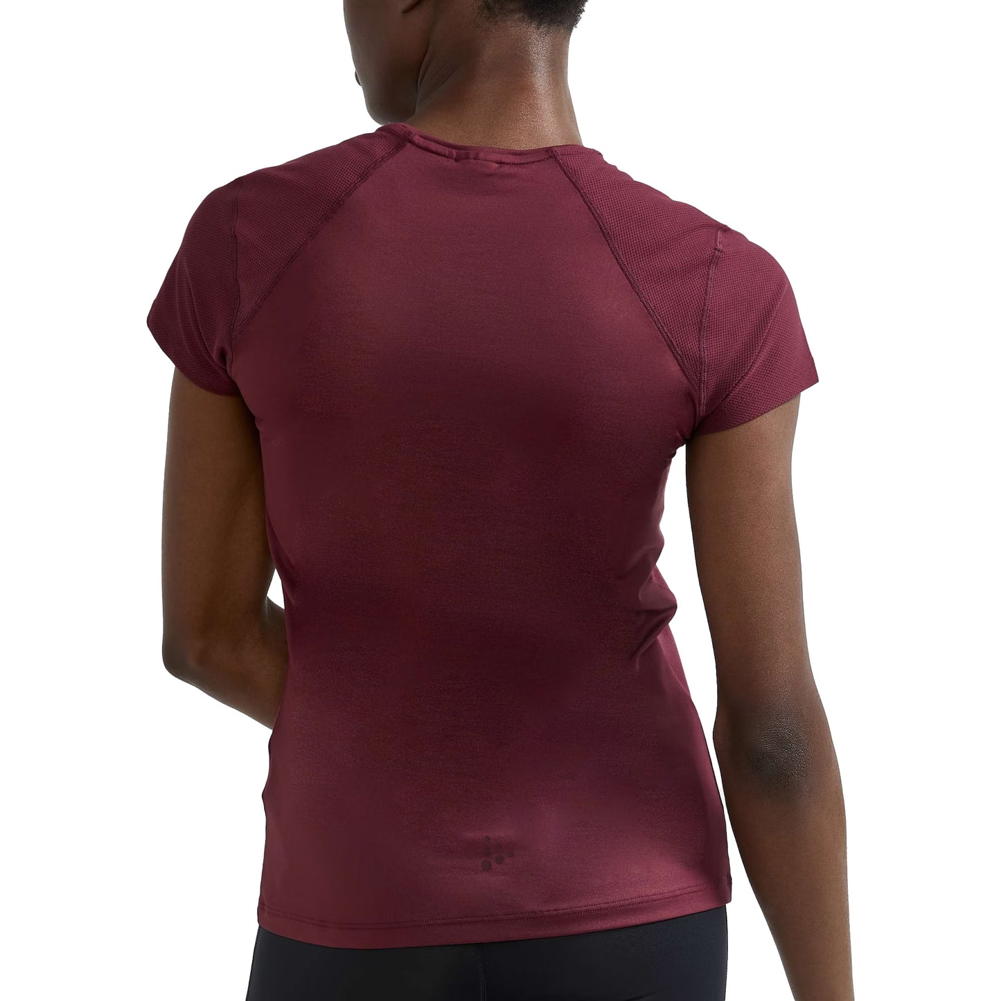 Rio Red - Back - Craft Womens-Ladies ADV Essence Slim Short-Sleeved T-Shirt
