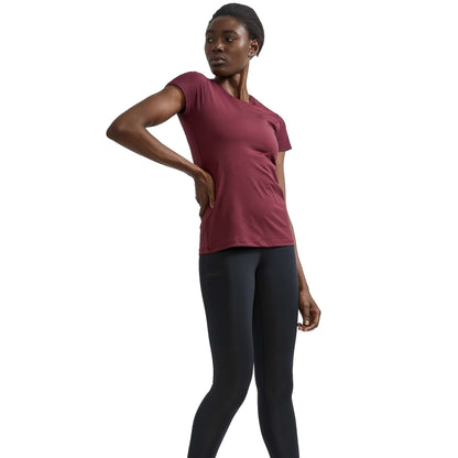 Rio Red - Side - Craft Womens-Ladies ADV Essence Slim Short-Sleeved T-Shirt