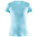 Sea Blue - Front - Craft Womens-Ladies ADV Essence Slim Short-Sleeved T-Shirt