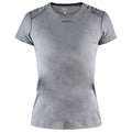 Dark Grey Melange - Front - Craft Womens-Ladies ADV Essence Slim Short-Sleeved T-Shirt