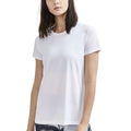 White - Back - Craft Womens-Ladies ADV Essence Slim Short-Sleeved T-Shirt