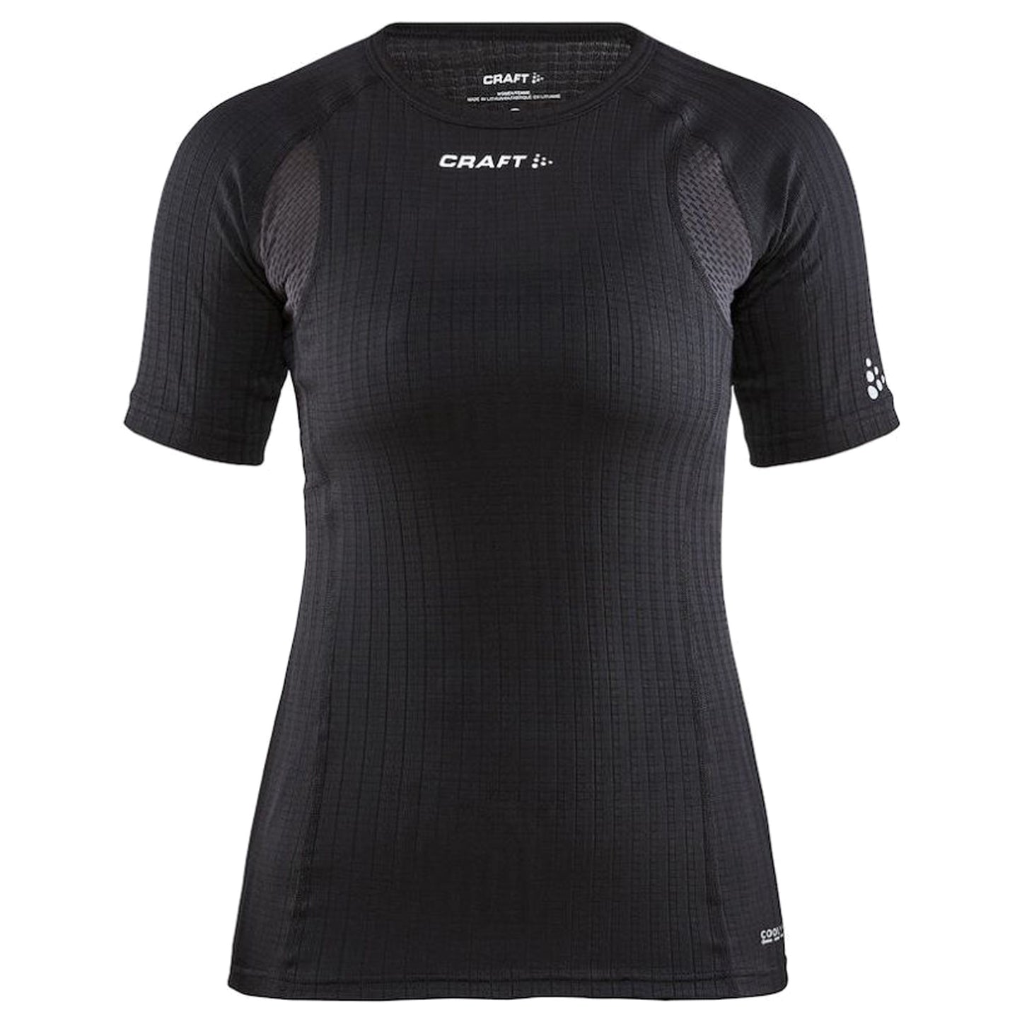Black - Front - Craft Womens-Ladies Extreme X Round Neck Active T-Shirt