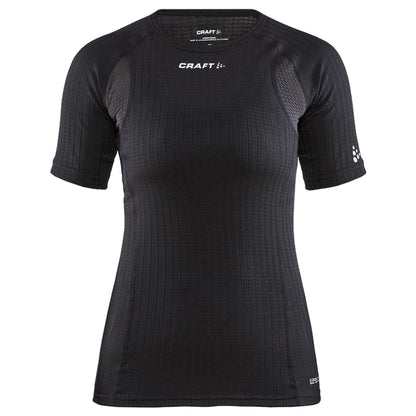 Black - Front - Craft Womens-Ladies Extreme X Round Neck Active T-Shirt
