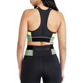 Black-Yellow-Green - Back - Craft Womens-Ladies Pro Charge Colour Block Crop Top