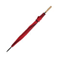 Red - Back - Mens-Womens Unisex Large Automatic Stripe Design, Golf Umbrella